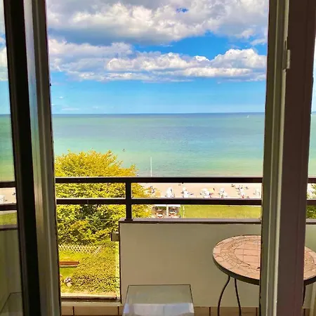 Studio Mit Traumhaftem Panorama-Meerblick Im Vierten Stock Appartement *