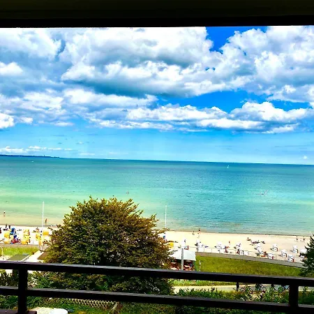 Studio Mit Traumhaftem Panorama-Meerblick Im Vierten Stock * Scharbeutz
