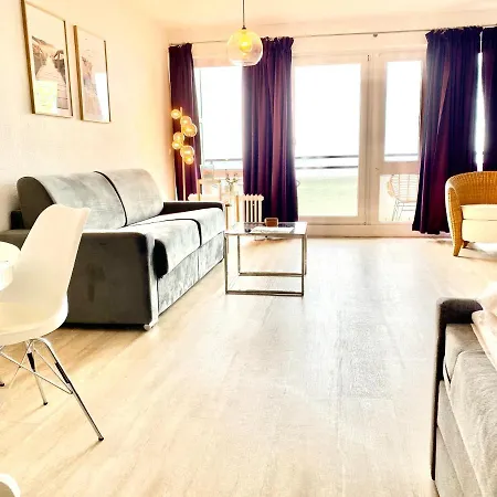 Studio Mit Traumhaftem Panorama-Meerblick Im Vierten Stock Scharbeutz