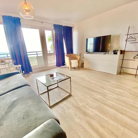 Studio Mit Traumhaftem Panorama-Meerblick Im Vierten Stock Appartement *