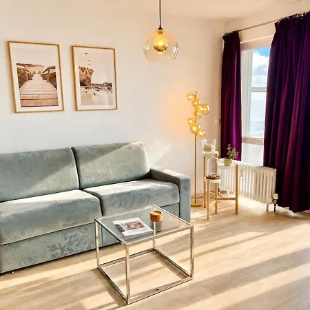 Studio Mit Traumhaftem Panorama-Meerblick Im Vierten Stock Appartement *